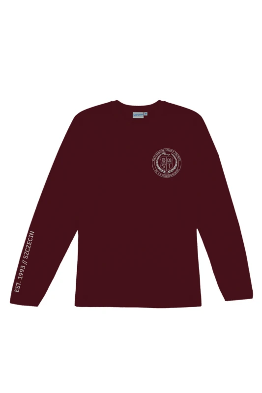 Longsleeve_bordowy